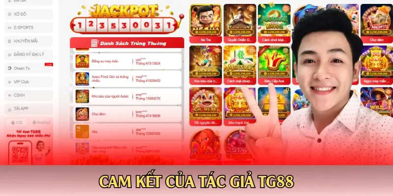 Cam kết của tác giả TG88